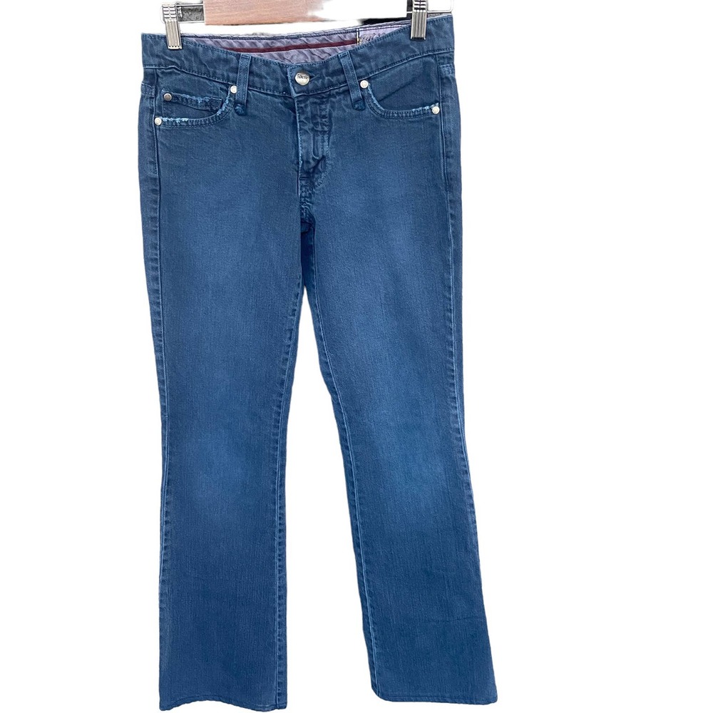 Jelessy Jeans Womens Size 26 Blue Low Rise Straight‎ Leg